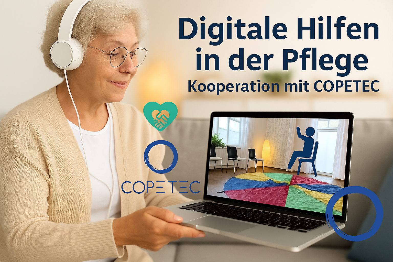Digitale Hilfen in der Pflege – Kooperation mit COPETEC